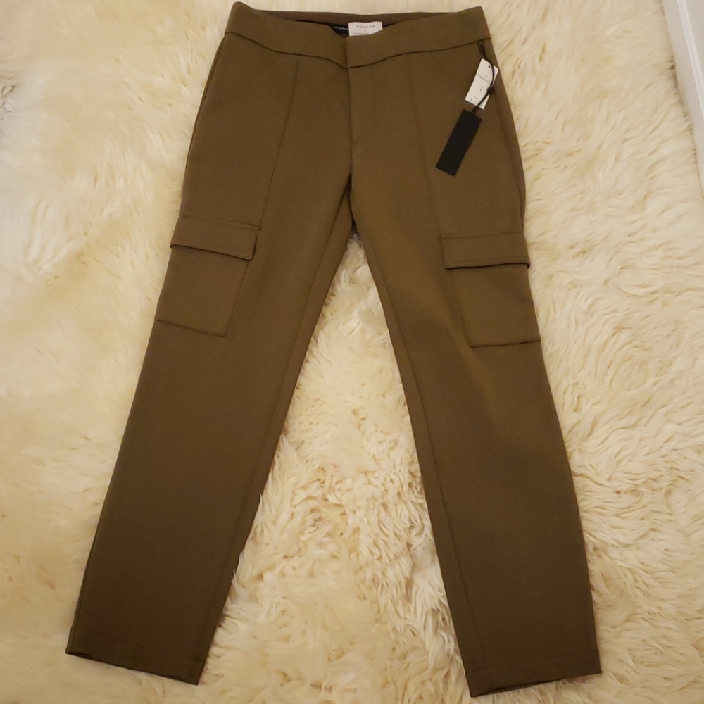 NWT Anthropologie Essential Slim Cargo Pan… - Picture 2 of 8